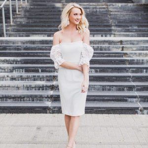 Camilyn Beth Sinclair Dress - White